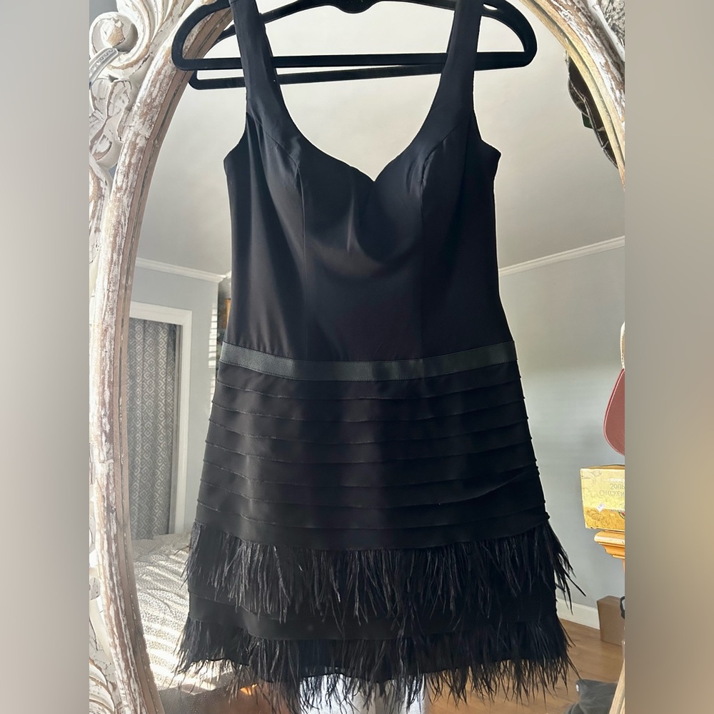 FAVIANA Black Dress